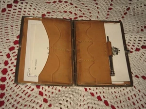 Victorian Silver Card Case/Aide Memoire with Silver Propelling Pencil D&F 1896 - Picture 1 of 23