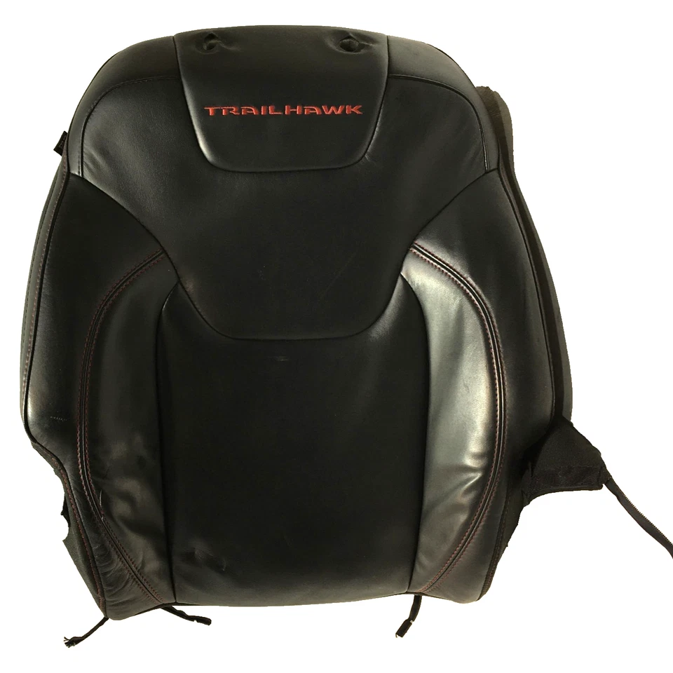 Cojín superior de cuero para asiento de pasajero delantero Cherokee Trailhawk Jeep OEM 2014-2018 Foto 1 de 4