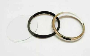 Smiths Replacement Lens Kit Stainless Steel 85mm Rim Bezel Glass Lens And Rubber - Foto 1 di 5