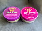 Trader Joe’s Brazil Nut Body Butter & Body Scrub Set 8oz ea BRAND NEW