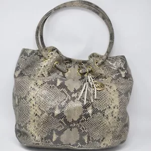 Michael Kors Women's Leather Animal Print Large Tote - Picture 1 of 9
