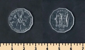 Jamaica 1 cent 1980 - Picture 1 of 1