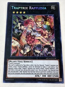 Yugioh! LP Traptrix Rafflesia - MP16-EN239 - Secret Rare - - Picture 1 of 2