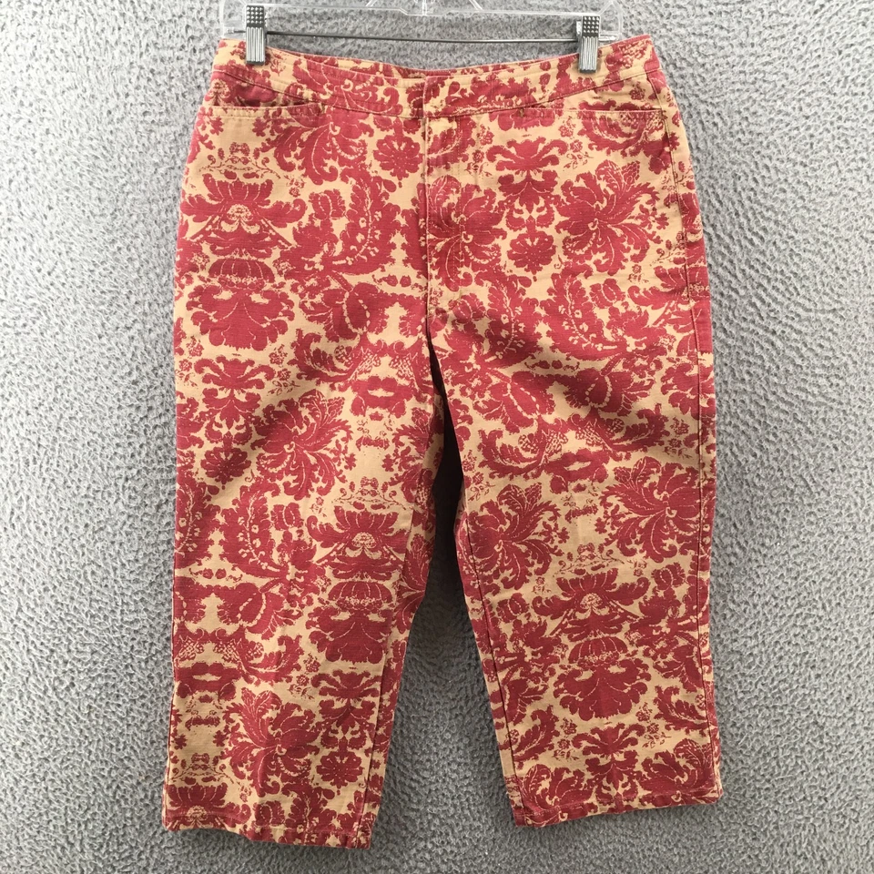 Pantalones Cortos Liz Claiborne Audra Skimmer Mujer 12P (30x19 Real) Algodón Multicolor Foto 1 de 4