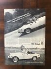 1978 vintage original print ad British Leyland MG Midget Sports Car