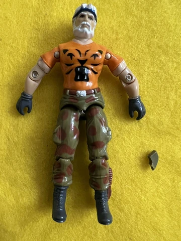 GI Joe Euro Tiger Force Outback Survivalist Parts Repair Cover
