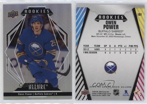 2022-23 Upper Deck Allure Rookies Owen Power #101 Rookie RC