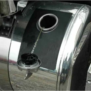 Black Neoprene Rubber Fuel Tank Bib - Picture 1 of 2