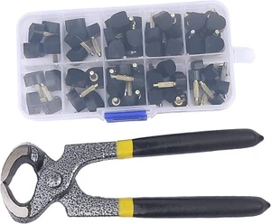 32 Paia Punte Tacco Alto Ricambio Scarpe Tappi Riparazione, Kit Attrezzi Riparazione Tacchi Alti - Foto 1 di 6
