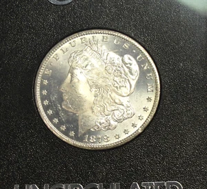 1878 CC GSA Hoard Morgan Silver Dollar $1 LOTS OF LUSTER ON THIS NGC MS 63 - Picture 1 of 8