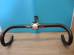 FSA RD250 HANDLEBARS 31.8mm / 440mm WIDE CENTRES WITH FSA 125mm LONG REACH STEM - Picture 1 of 9