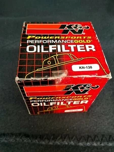 NeuÖlfilter K&N KN-138 für Aprilia Cagiva Kawasaki Sachs Suzuki RSV4 GSXR Maxxer - Bild 1 von 1