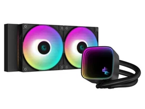 DeepCool LS520 Hochleistungs 240mm ARGB CPU Flüssigkeitskühler - Schwarz - Bild 1 von 6