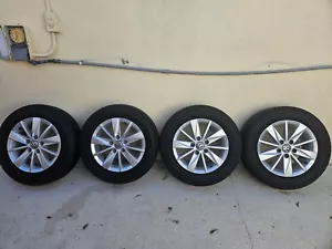 Volkswagen 195/65 R15 Alloy Wheels with Michelin Tires in Excellent condition - Picture 1 of 18