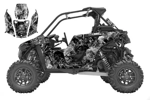 Polaris RS1 graphics wrap kit 24 mil thick premium racing vinyl #9500 Zombie - Picture 1 of 16