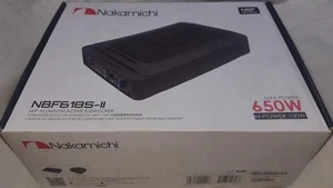 Nakamichi NBF618S-II Active subwoofer. Aluminum enclosure. - Picture 1 of 5