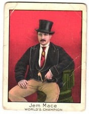 Jem Mace 1910 Mecca Boxing Trading Card
