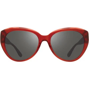 Revo Women's Sunglasses Rose Red Acetate Frame Graphite Lens Full Rim 1136 06 GY - Picture 1 of 2