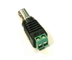 Conector naval británico BNC enchufe hembra para atornillar adaptador de terminal - Imagen 1 de 5