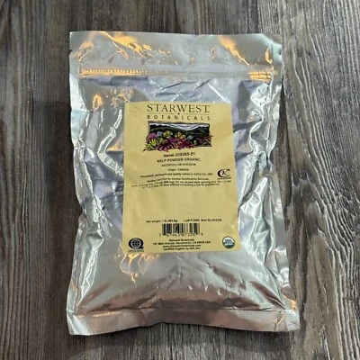 Polvo de algas orgánicas Starwest Botanicals 1 libra/453,6 gramos mejor para 03/2026 Foto 1 de 2