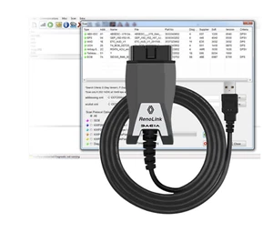 Renault et Dacia | Diagnostic RenoLink 2.12 + Interface vGATE VLinker FS - Imagen 1 de 3