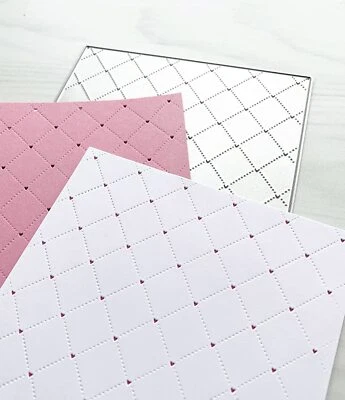 Herz Loch Rahmen Metall Stencil Cutting Dies Scrapbooking Stanzschablonen Karte - Bild 1 von 4