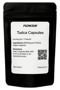 TUDCA Liver Support 500mg Capsules Tauroursodeoxycholic Acid Vegan Detox PCT - Picture 1 of 2