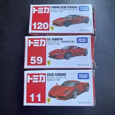 *NEW* TAKARA TOMY FERRARI COLLECTION X 3 Straddle/Enzo Ferrari/Tributo 1/62