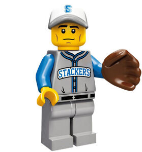 Lego Minifigures Serie 10 Minifigura Baseball Fielder 71001 Nuevo 100% Original