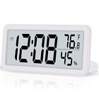 Digital Alarm Clock,Desk Clock,Battery Operated Lcd Electronic Clock8878