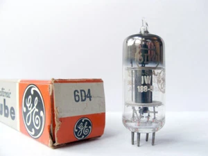 6D4 GE NOS  Tube Röhre Lampe TSF Valvola Valve 진공관 真空管 Valvula - Picture 1 of 1