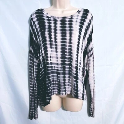 Top Veronica M Lindo Tie Dye Ligeramente Recortado Talla L Foto 1 de 3