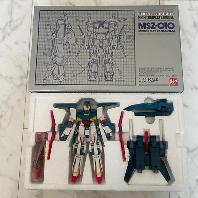 Boneco de ação High Complete modelo MSZ-010 ZZ-GUNDAM 5" feito no Japão 1986 raro!! - Imagem 1 de 4