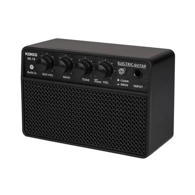 KOKKO 10W Electric Guitar Practice Amp Mini Portable Guitar Practice Speaker - Image 1 of 4