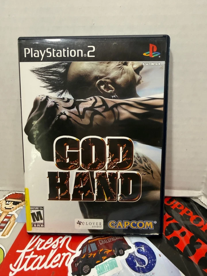 God Hand - Complete, CIB - Capcom PS2 (Sony PlayStation 2, 2006) - Tested Clean - Image 1 of 4