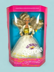 Barbie Summit Edición Especial Muñeca Barbie Mattel De Colección Nueva En Caja (1990) - Imagen 1 de 8