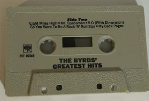 The Byrds Cassette Tape Greatest Hits Tape Only CAS3 - Picture 1 of 2