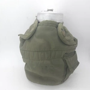 Poland Army Vintage Mensa US Army Pouch 1961 Guerra Fredda Fiaschetta Bottiglia Alluminio - Foto 1 di 11