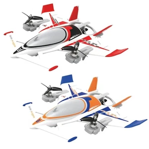 RC Airplane 2.4GHz 6CH VTOL RTF Remote Control plane 315mm Brushless Motor Leds - Picture 1 of 12