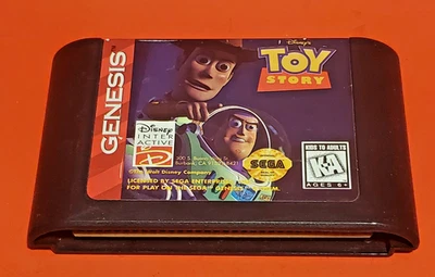 Disney's Toy Story (Sega Genesis) Cartridge Only Tested * Fast Free Shipping * - Image 1 of 3