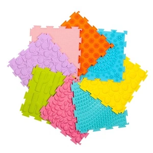 8 Pcs Sensory Mats, Sensory Tiles Puzzle Floor Mat for Kids Sensory Room Item... - Picture 1 of 7