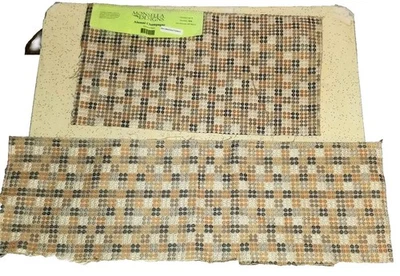 Muestras de tela para tapicería. Puntos. Champagne de otoño. Bronceados, marrones, tonos grises.  Foto 1 de 2