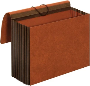 Globe-Weis/Schwerlast Datei Brieftaschen, extra breit, 7 Zoll Erweiterung, elastische Kordel - Bild 1 von 7