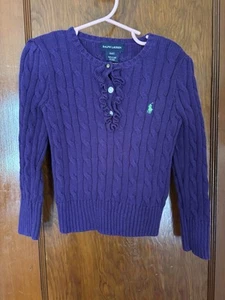 Girls Ralph Lauren Sweater 4T - Picture 1 of 3