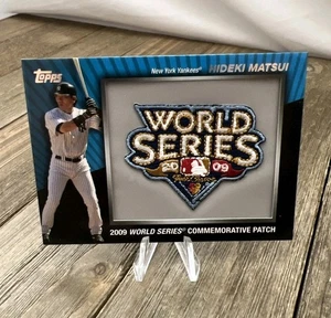 2010 Topps World Series Patch Hideki Matsui #MCP140 New York Yankees - Bild 1 von 2