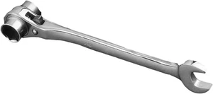 Chiave a Cricchetto Podger per Ponteggi 2 in 1 Cantiere Cricchetto Presa Chiave Strumento... - Foto 1 di 1