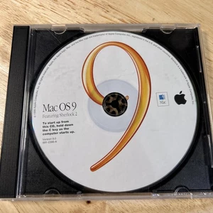 Apple Mac OS 9 z płytą CD Sherlock 2 wersja 9.0 - Zdjęcie 1 z 1