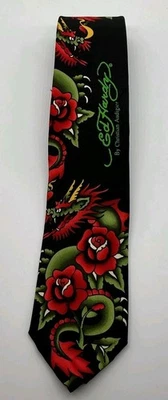 Corbata de seda Ed Hardy de Christian Audigier Foto 1 de 4
