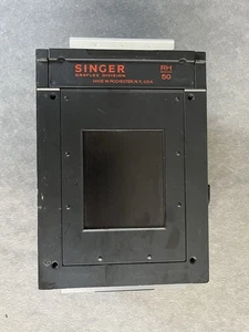 Singer Graflex RH50 Grafikrückseite für 4x5 Kamera 70mm Rollfilmhalter sauber schön - Bild 1 von 3