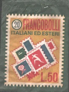 Francobolli Italiani ed Esteri - Bustina piena ed. Panini anni '70 - Imagen 1 de 2